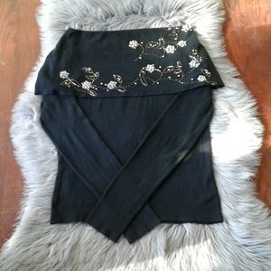 Beaded sweater